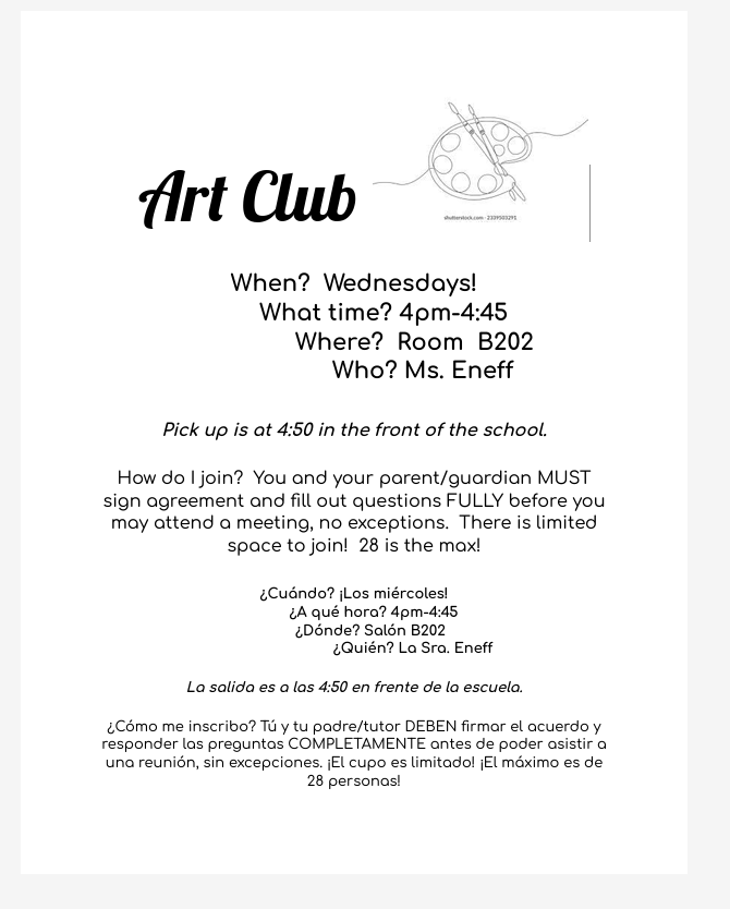 art Flyer